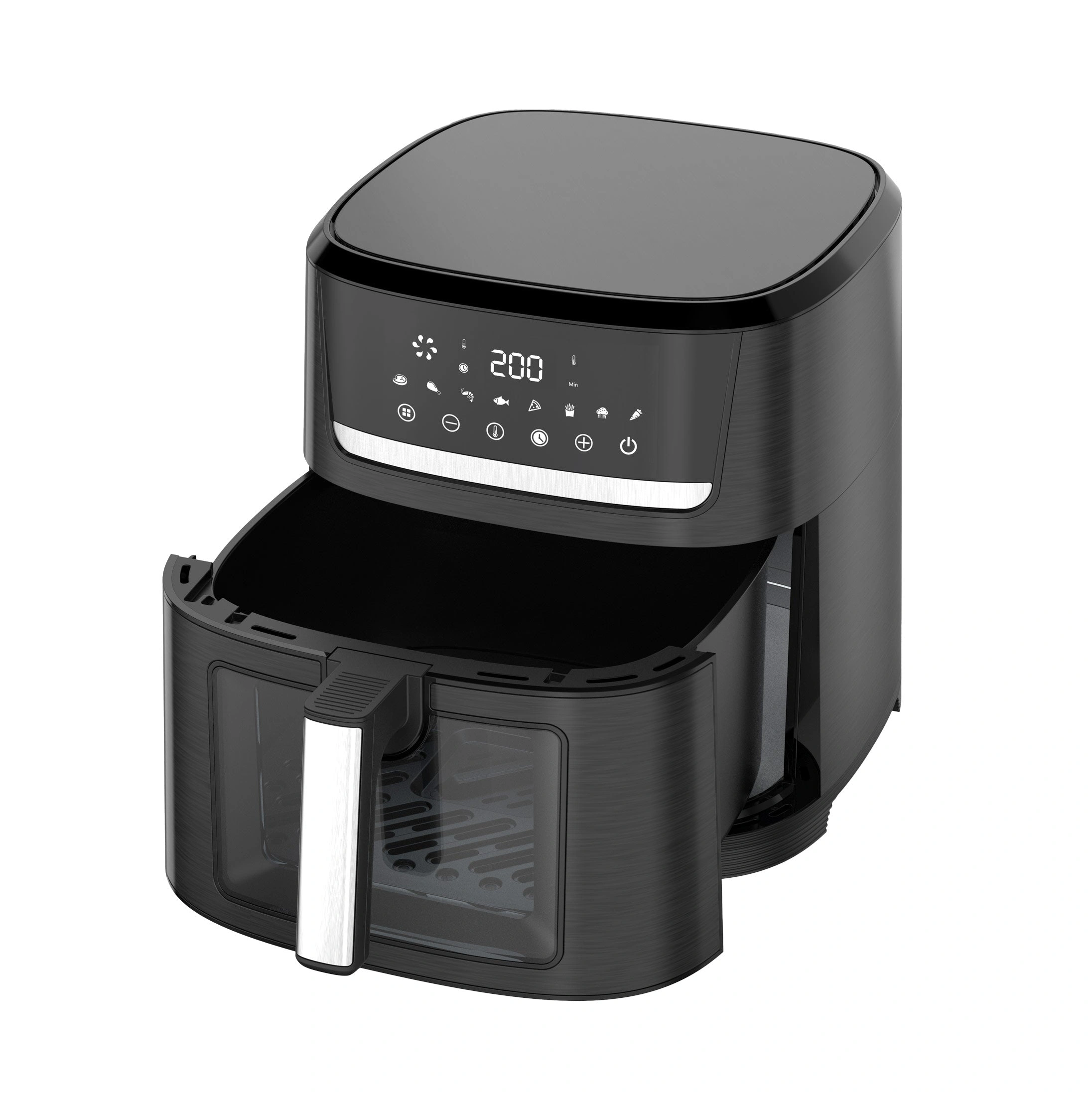 Blast-Proof 10L Digital Air Fryer - 1700W, Easy Viewing!